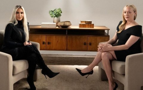 La socialité Kim Kardashian compartirá pantalla con Chloë Sevigny, su compañera de reparto en la serie 'American horror story'