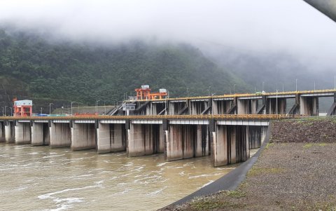 La hidroeléctrica Coca Codo Sinclair.