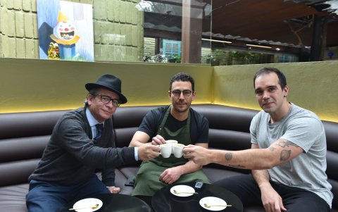 Hay dos chefs en Clara. Ángel de Sousa (foto) y Felipe Salas.