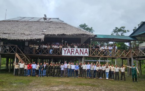 Se reforzaron las acciones de vigilancia y control para hacer frente a actividades ilegales en la reserva nacional Allpahuayo Mishana.