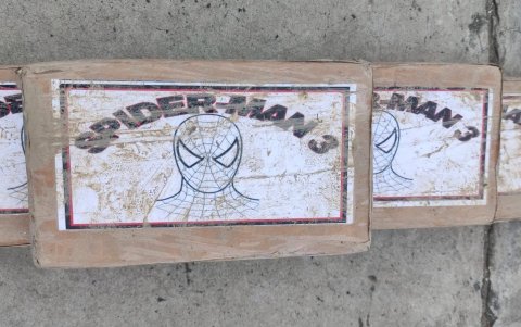 La droga decomisada.