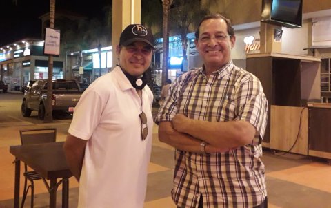 Alsino Herrera y Hugo Gavilánez.