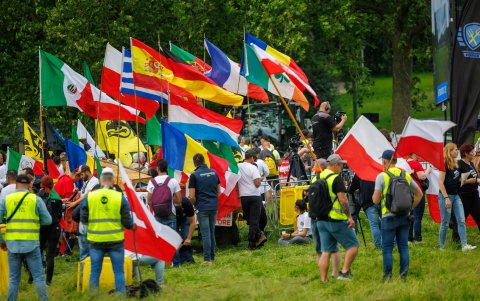 Agricultores participan en una manifestación de 'Farmers Defence Force' (Fuerza de Defensa de los Agricultores) de los Países Bajos, pero también de Bélgica, Alemania, España y Polonia.