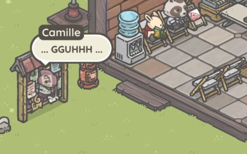 La camaleón Camille puede aparecer escondida en los lugares menos esperados