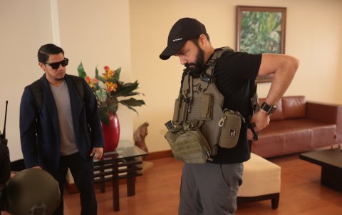 Chonillo asegura que tanto él como su equipo de trabajo se ha visto obligado a reinventarse para trabajar debido a la inseguridad que golpea al cantón.