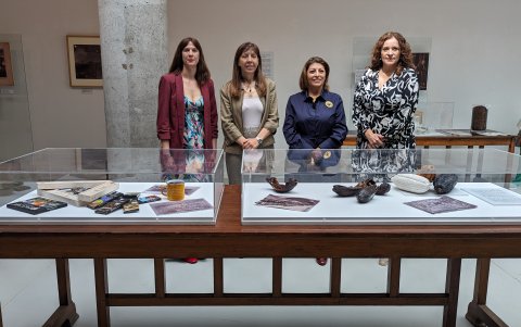 La exhibición se puede visitar en la Sala de los Bonsáis hasta el 7 de julio.
