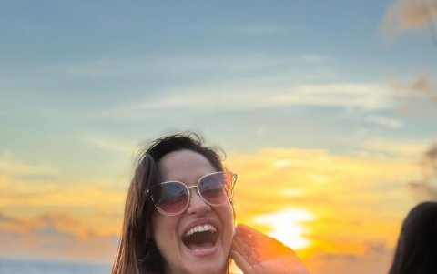 La creatividad desbordante y el espíritu libre son las marcas de la cosmetóloga Andrea Navarrete.