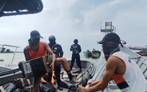 La sustancia estaba empaquetada al momento de la incautación