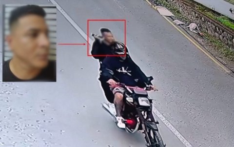 Uno de los implicados fue identificado ´por una cámara de video vigilancia.