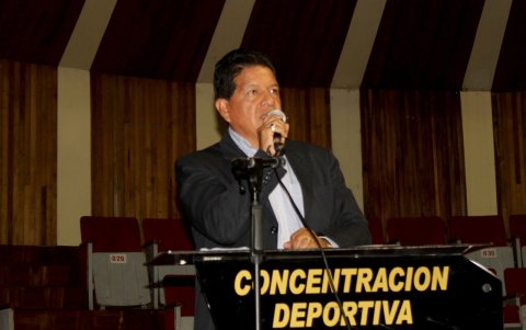 Miguel Ángel Pavón, presidente actual de la Concentración Deportiva de Pichincha.