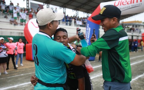La gráfica lo dice todo. Los deportistas no se guardaron nada.