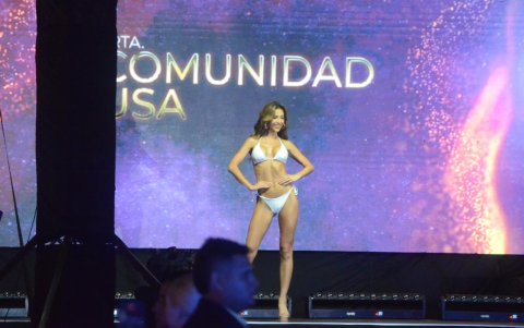 Nadia Mejía, la representante de la comunidad USA e hija del cantante Gerardo Mejía, quedó como primera finalista