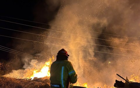 El incendio inició la madrugada de este lunes 10 de junio