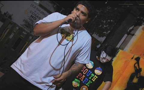 Kabuto The Kid también acompañó al Cholo en su concierto en la península de Santa Elena, en marzo de este año.