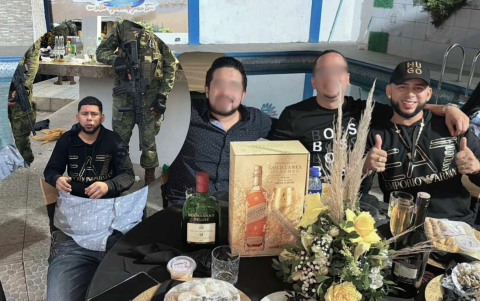 Borys Alexi Párraga Figueroa fue detenido por el Ejército, en una fiesta en El Empalme.