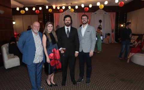 Ramón Barranco, Paula Casado, Juan Manuel Benítez y Gonzalo Barranco.