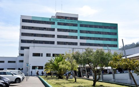 Hospital del IESS en Cuenca, en donde se realizó la mala práctica médica.
