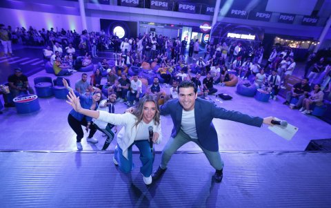 Nátali Masinari y Pancho Molestina.