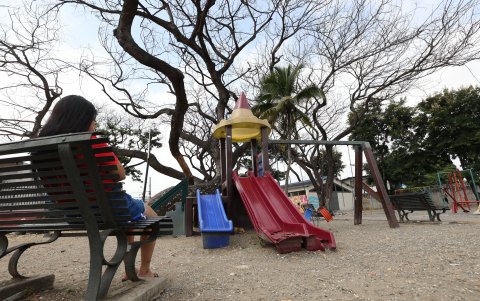 El parque Puerto Liza, ubicado en el sur, representa una serie de daños. Sus juegos no sirven, hay basura y sobra la inseguridad.