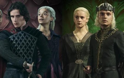 Los bandos principales: los Negros, liderados por Rhaenyra y los Verdes, que respaldaban a Aegon II.