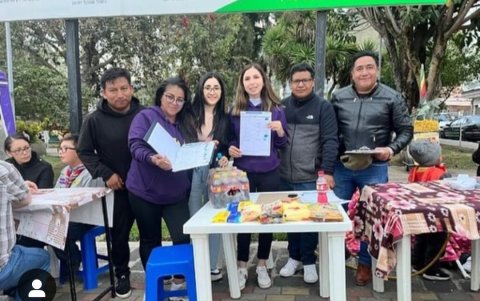 En marzo de 2024, mientras ya laboraba en el MIES como coordinadora zonal, Doménica Peña participó en la recolección de firmas para el movimiento ADN, de Daniel Noboa.