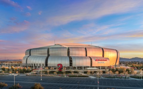 El State Farm Stadium es otro de los estadios que acogerá a la Tri.