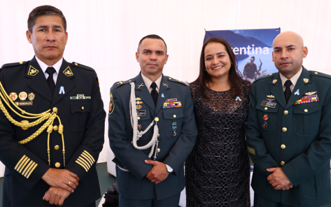 Julio González, Farit Fonseca, Luz Elena León y Ricardo Torres.