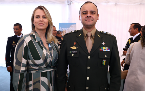 Martha Hadrich y Rodrigo Schmidt.