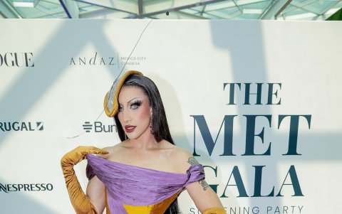 Gala Varo asistió al Screening Party de la MET Gala 2024 por Vogue México