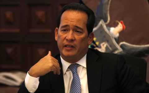 Personaje.- Henry Cucalón, exasambleista y exministro de Gobierno.