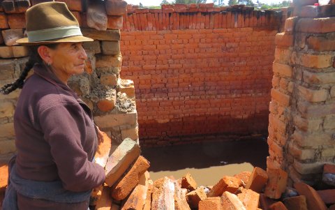 La señora Blanca detalla que es un trabajo 