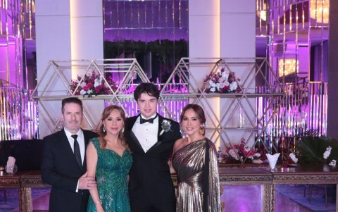 Guillermo Dalmasso, Sonia Dalmasso, Alexander Welsh y Maritza Welsh.