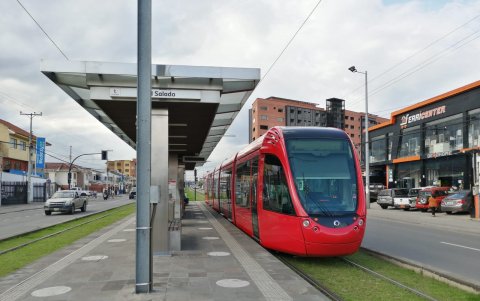 El tranvía en Cuenca se vio afectado por los cortes de luz.