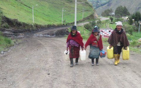 Los comuneros producen más de 35.000 litros de leche en la parroquia.