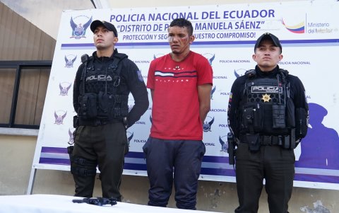 La persona es de nacionalidad venezolana, se están realizando las investigaciones para determinar si tiene antecendentes