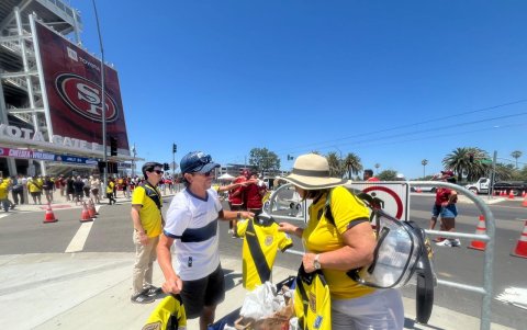 El comercio también se mueve al exterior del Levi’s Stadium