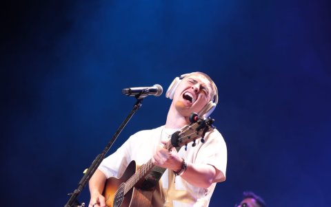 Álex Ponce en el Teatro Centro de Arte.