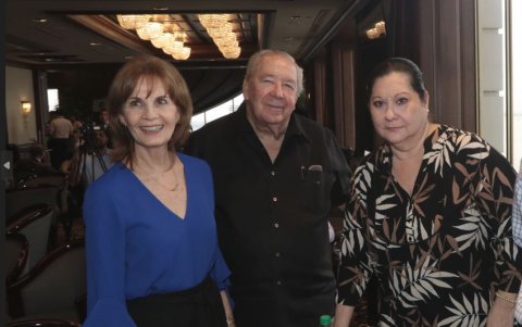 Mariella Carmigniani, Reinaldo Vergara y Giselle Molinari de Vergara.