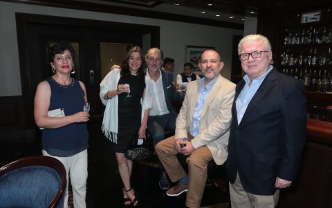 Valeria Calle, Manuela Botero, Martín Pallares, Roberto Aguilar y Galo Martínez Leisker.