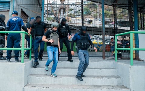 El alcalde de Durán y su seguridad.