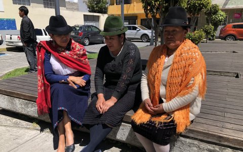 Inés Toaquiza intenta repatriar el cuerpo de su hija.