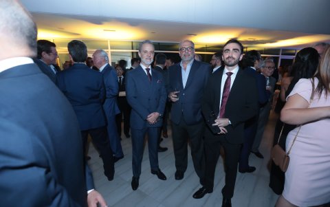 Francisco Nugué, Víctor Abboud y Juan José Nugué.