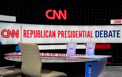 Trump decidió saltarse los debates de las primarias presidenciales republicanas de este ciclo electoral, dejando que sus contrincantes debatieran entre ellos.