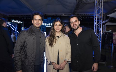 Jesús del Salto, Nicole Galarce y Francesco Missale.