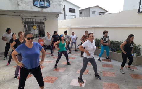 La fundación recibe adultos de todos los sectores de Guayaquil y otros cantones.