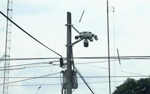 Las cámaras de vigilancia son otros de los bienes y equipos de la ciudad que se han convertido en un blanco de la delincuencia.