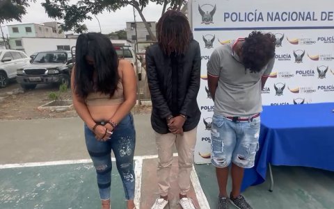 Hecho. En el Guasmo Sur de Guayaquil se dio la captura de quienes cuidaban a los secuestrados que llegaron a la ciudad para comprar un carro por internet.