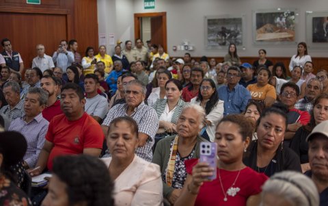 Los presentes en la jornada y quienes firmaron el manifiesto se comprometieron a trabajar de la mano de las autoridades locales.