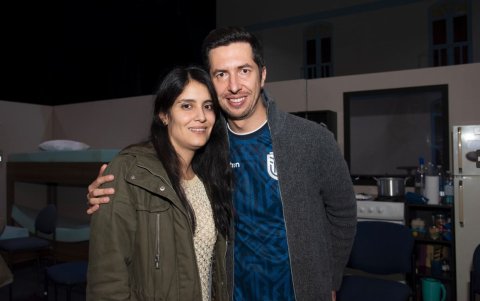 Carla Naranjo y Andrés Abad.