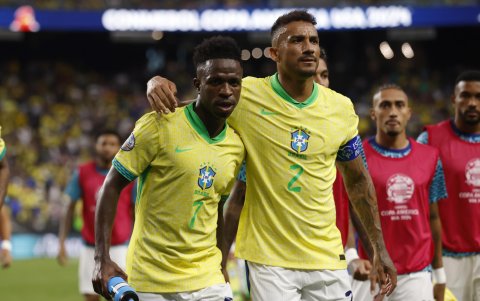 Vinícius Júnior (7) registra dos goles y será la clave para vencer a Colombia.
